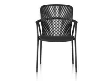 KEYN - Stackable chair with armrests by Herman Miller - view 3
